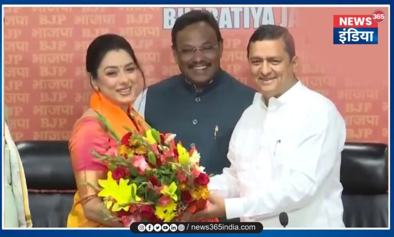 Actress Rupali Ganguly joins BJP