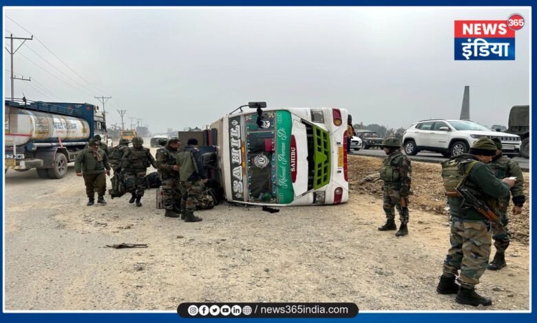 BSF Jawans Bus Accident