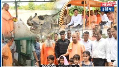 CM Yogi Adityanath in Gorakhpur Zoo