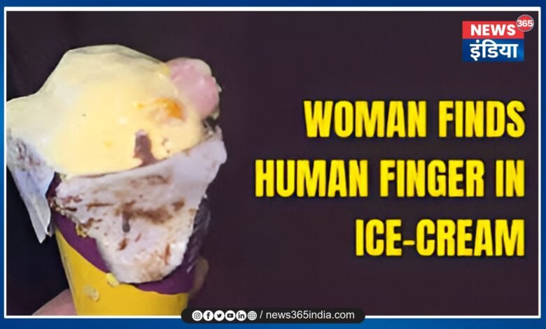 Woman Found Finger In Icecream