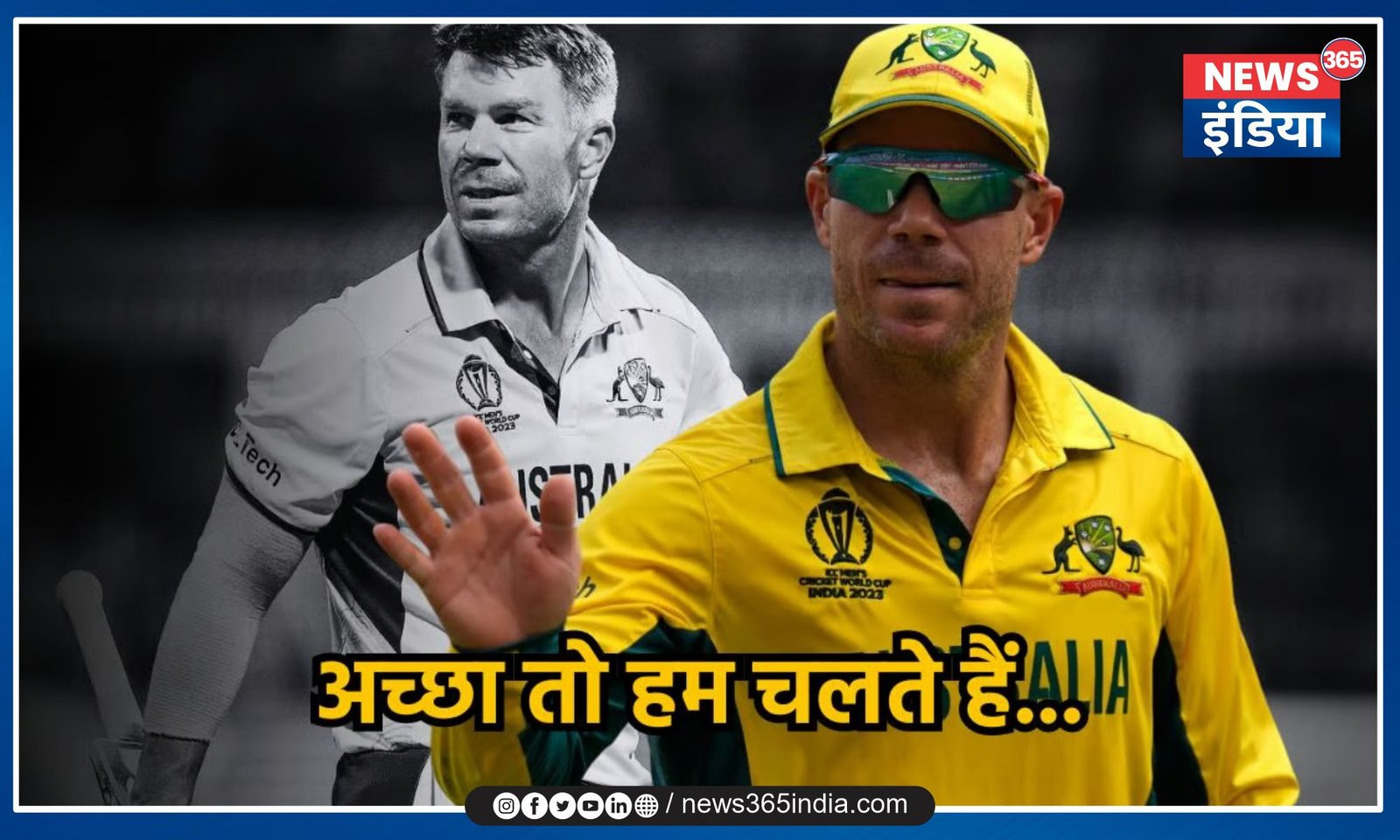 David Warner Retirement