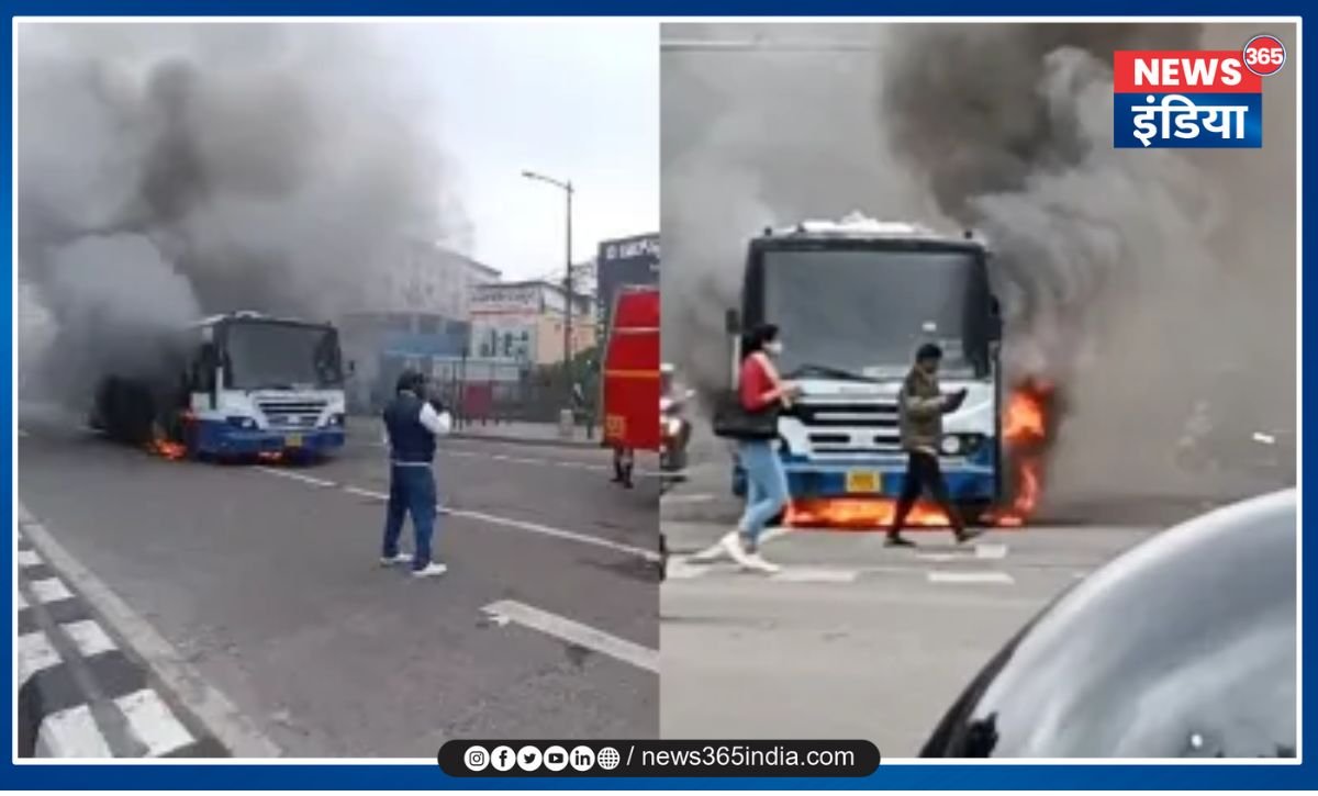 Bus Fire In Bengaluru