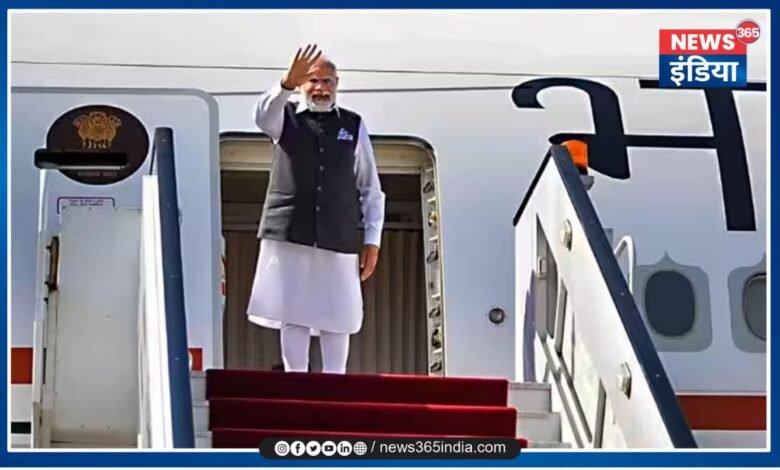 PM Modi returned to India