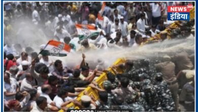 Congress Protest in Raipur