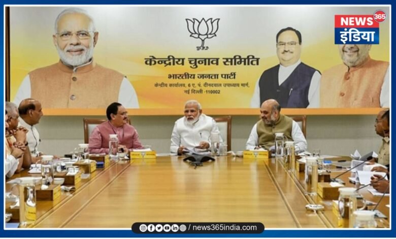 BJP Meeting in Delhi