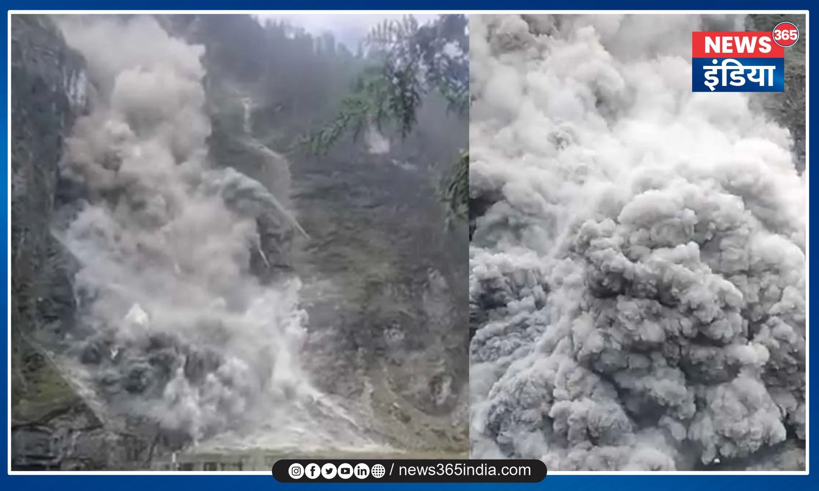 Uttarakhand Badrinath Highway Landslide