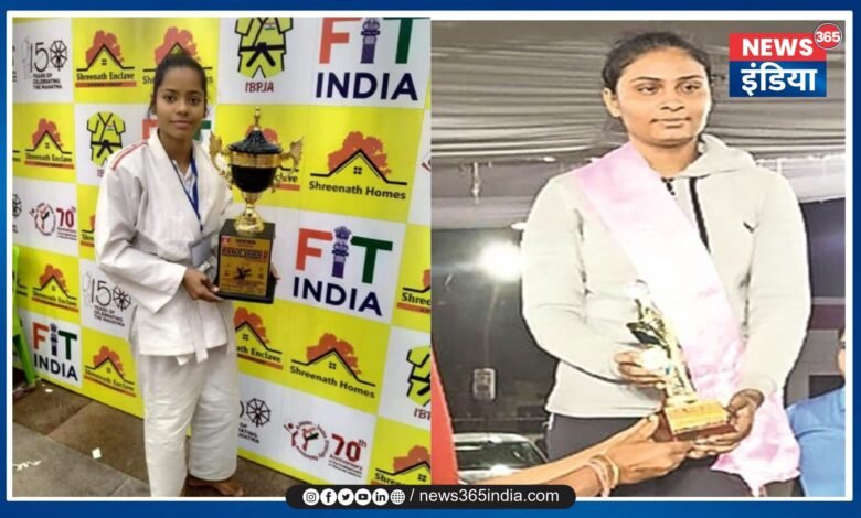 Dhamtari's Divya and Rajni Honored